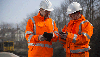 Two Rail workers